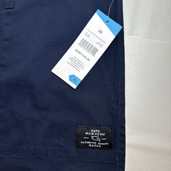 Tony Hawk Shorts Men’s 38 Black Zip Cargo Skater Skateboarder MEASURES 38 NEW - Picture 2 of 6